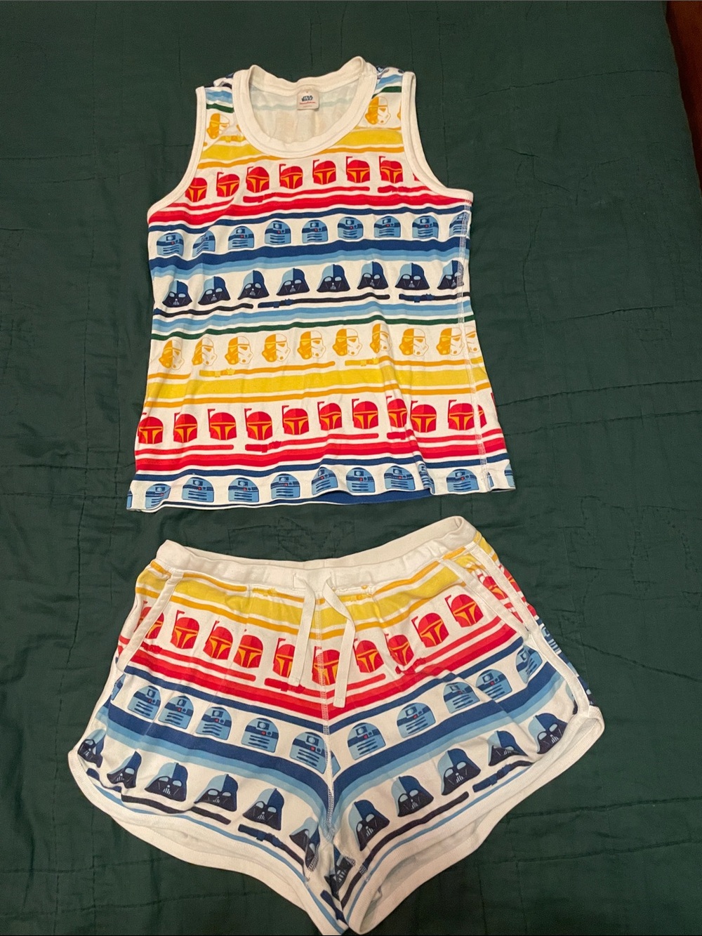 Hanna Andersson 100% Organic Cotton Woman’s Star Wars Set